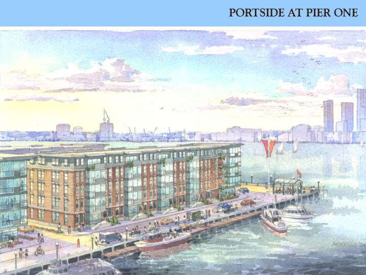 Portside at Pier One Rendering